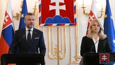 Peter Pellegrini a Zuzana Čaputová