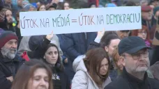 Shromáždění šest let po smrti Jána Kuciaka a Martiny Kušnírové