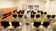 Dezinfekce ve škole