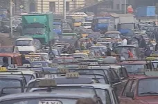 30 let zpět: Protest pražských taxikářů
